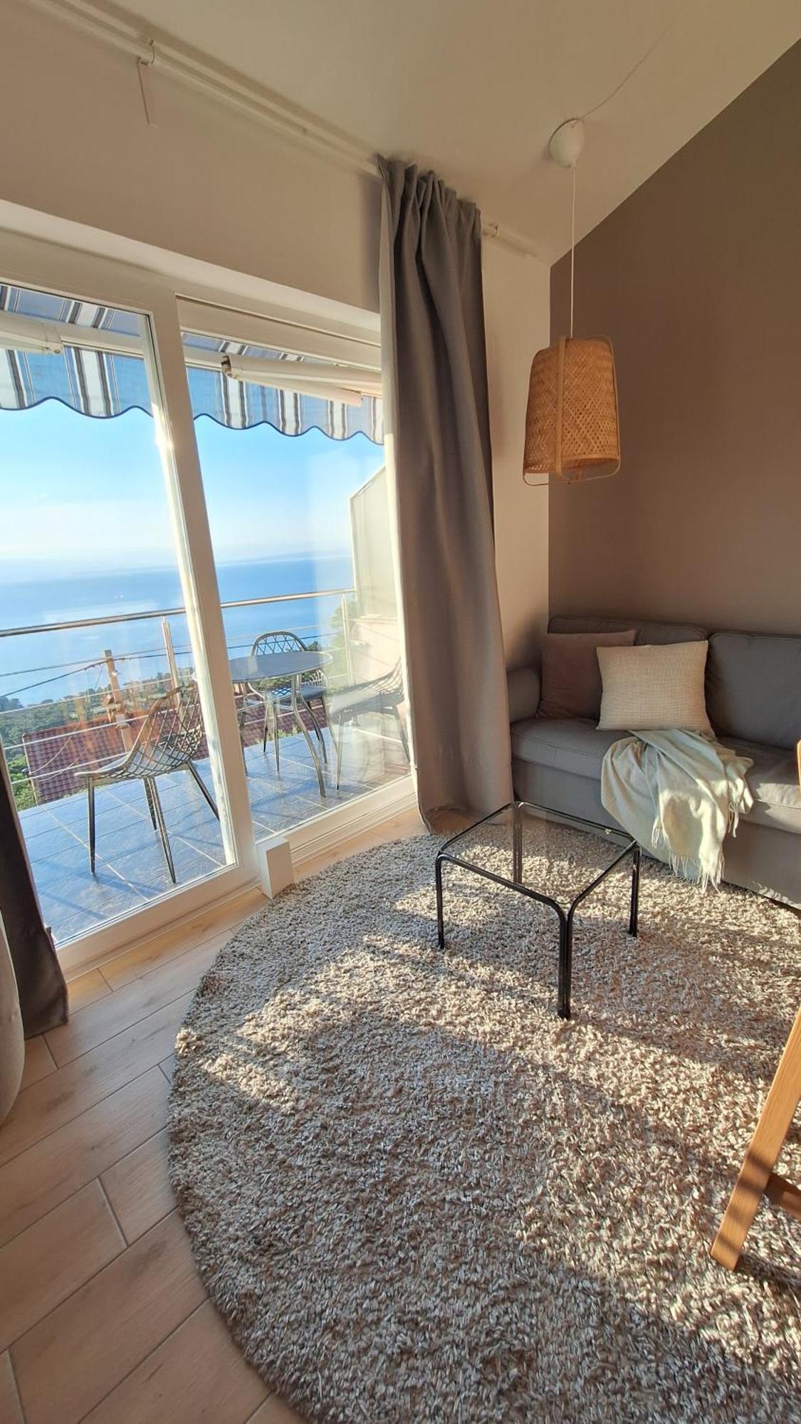 Ferienwohnung Mit 180° Meerblick Dobrec Экстерьер фото